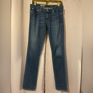 AG Adriano Goldschmied Classic Blue Straight Leg Jeans